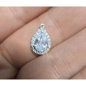 Pear Sterling Silver pendant